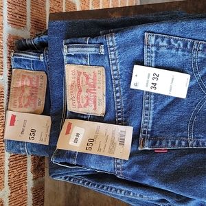 Bundle Levi's 550 relaxed fit men's jeans 34x32 NWT